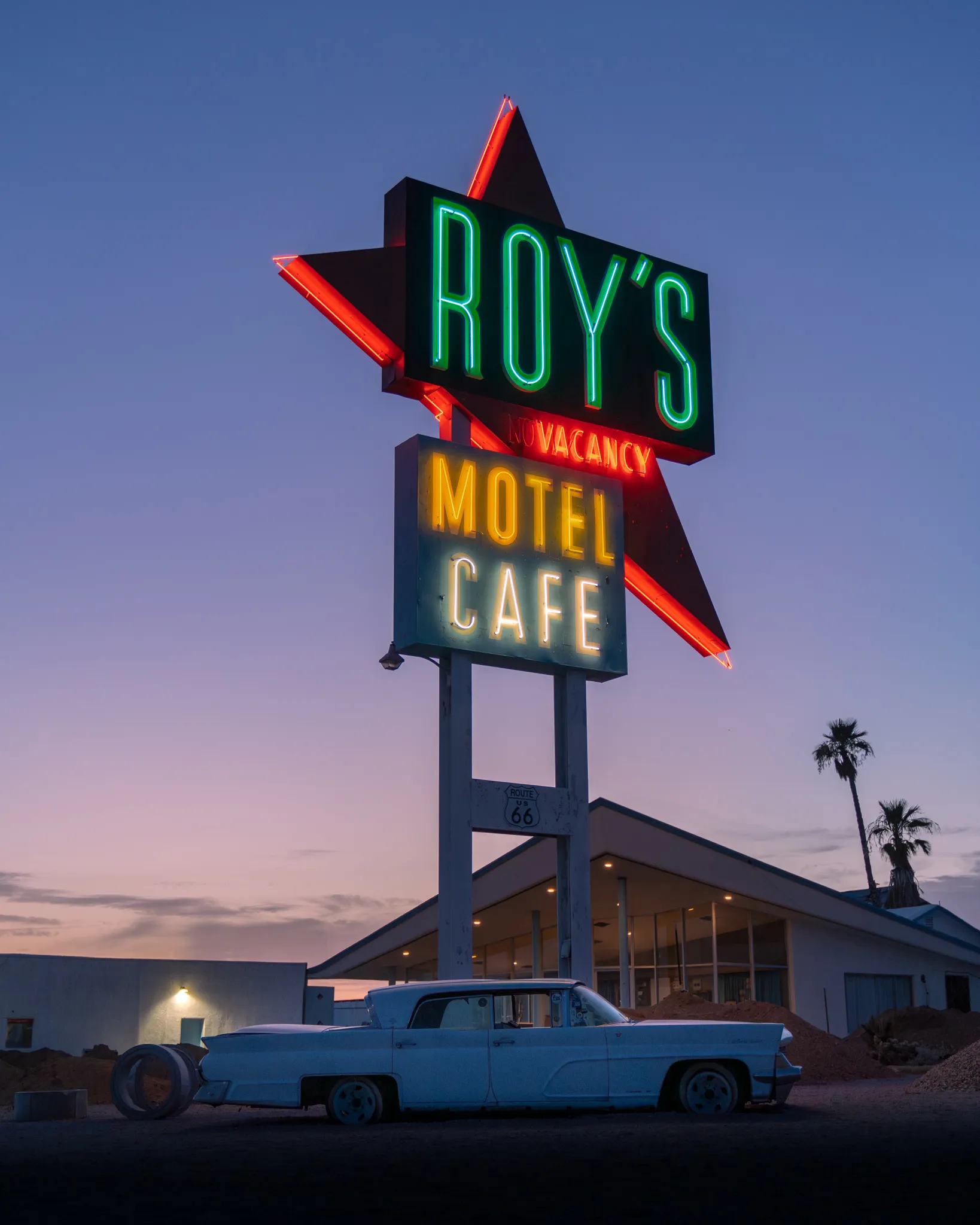 Hotel iconico lungo la Route 66